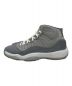 NIKE (ナイキ) AIR JORDAN 11 RETRO GS/エアジョーダン11レトロGS グレー サイズ:24.5㎝：10000円