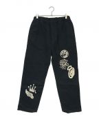 stussyステューシー）の古着「NOMA ICON BEACH PANT/ノーマアイコンビーチパンツ」｜ブラック