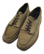 RUSSELL MOCCASINラッセルモカシン）の古着「モカシンシューズ」｜カーキ