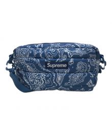 SUPREME（シュプリーム）の古着「Puffer Side Bag」｜Blue Paisley