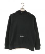 SUPREMEシュプリーム）の古着「Polartec Hooded Sweatshirt」｜ブラック