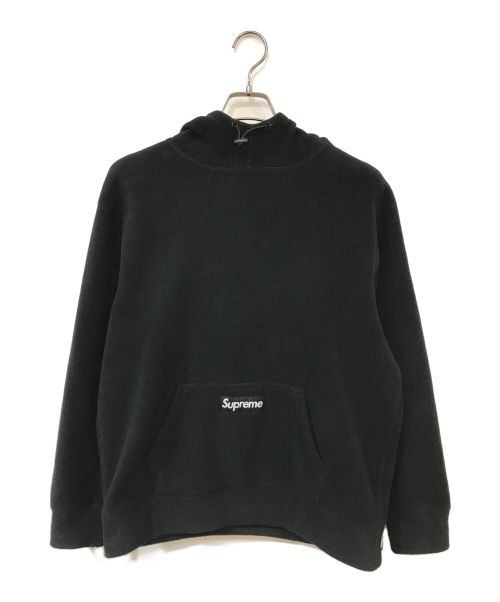 SUPREME（シュプリーム）SUPREME (シュプリーム) Polartec Hooded Sweatshirt ブラック サイズ:Mの古着・服飾アイテム