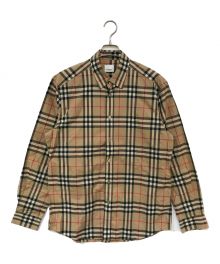 BURBERRY LONDON ENGLAND（バーバリー ロンドン イングランド）の古着「ノバチェックシャツ」｜ベージュ