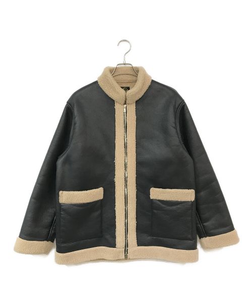 Needles（ニードルズ）needles (ニードルズ) Zipped Tibetan Jacket ブラック サイズ:Sの古着・服飾アイテム