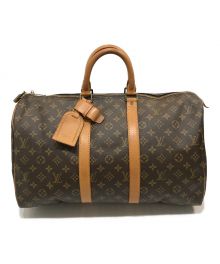 LOUIS VUITTON（ルイ ヴィトン）の古着「キーポル45」｜ブラウン