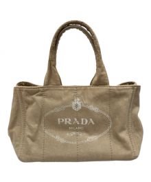 PRADA（プラダ）の古着「CANAPA」｜ベージュ