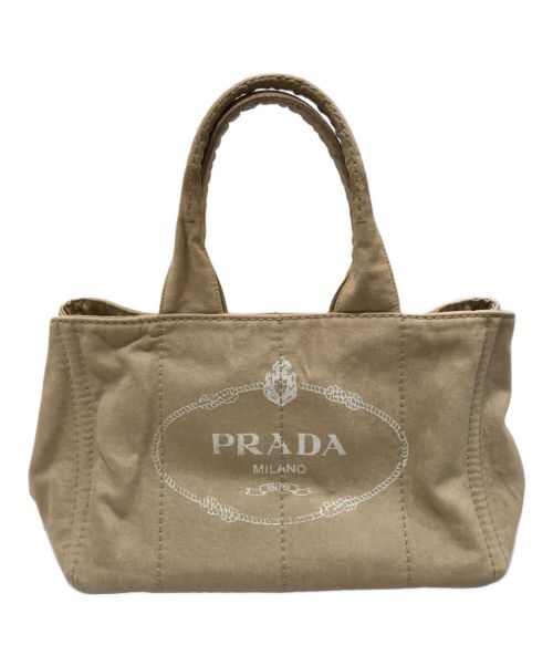 PRADA（プラダ）PRADA (プラダ) CANAPA ベージュの古着・服飾アイテム