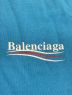 中古・古着 BALENCIAGA (バレンシアガ) Political Campaign Large Fit T-Shirt スカイブルー サイズ:XXS：35000円