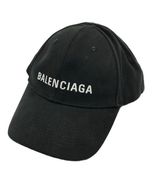 BALENCIAGA（バレンシアガ）BALENCIAGA (バレンシアガ) キャップ ブラック サイズ:Lの古着・服飾アイテム