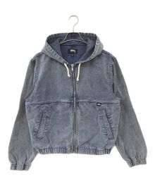 stussy（ステューシー）の古着「STONE WASH WORK JACKET」｜ネイビー