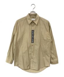 WTAPS×UNDERCOVER（ダブルタップス×アンダーカバー）の古着「ONE ON ONEコラボシャツ」｜ベージュ