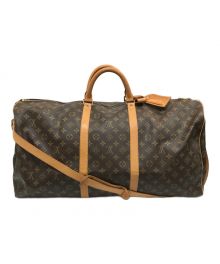 LOUIS VUITTON（ルイ ヴィトン）の古着「キーポル・バンドリエール60」｜ブラウン