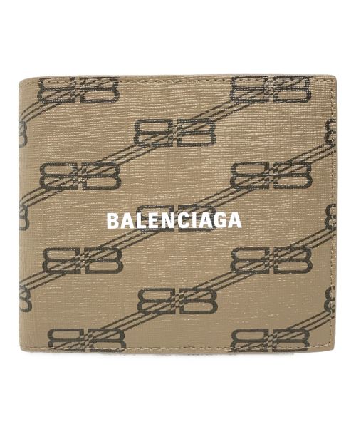 BALENCIAGA（バレンシアガ）BALENCIAGA (バレンシアガ) Signature wallet ベージュの古着・服飾アイテム