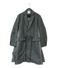 sacai（サカイ）の古着「Wool Melton Coat」｜グレー