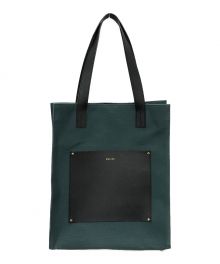 CULLNI（クルニ）の古着「Leather Pocket Canvas Tote」