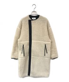 HYKE（ハイク）の古着「FAUX SHEARLING COAT」｜ホワイト