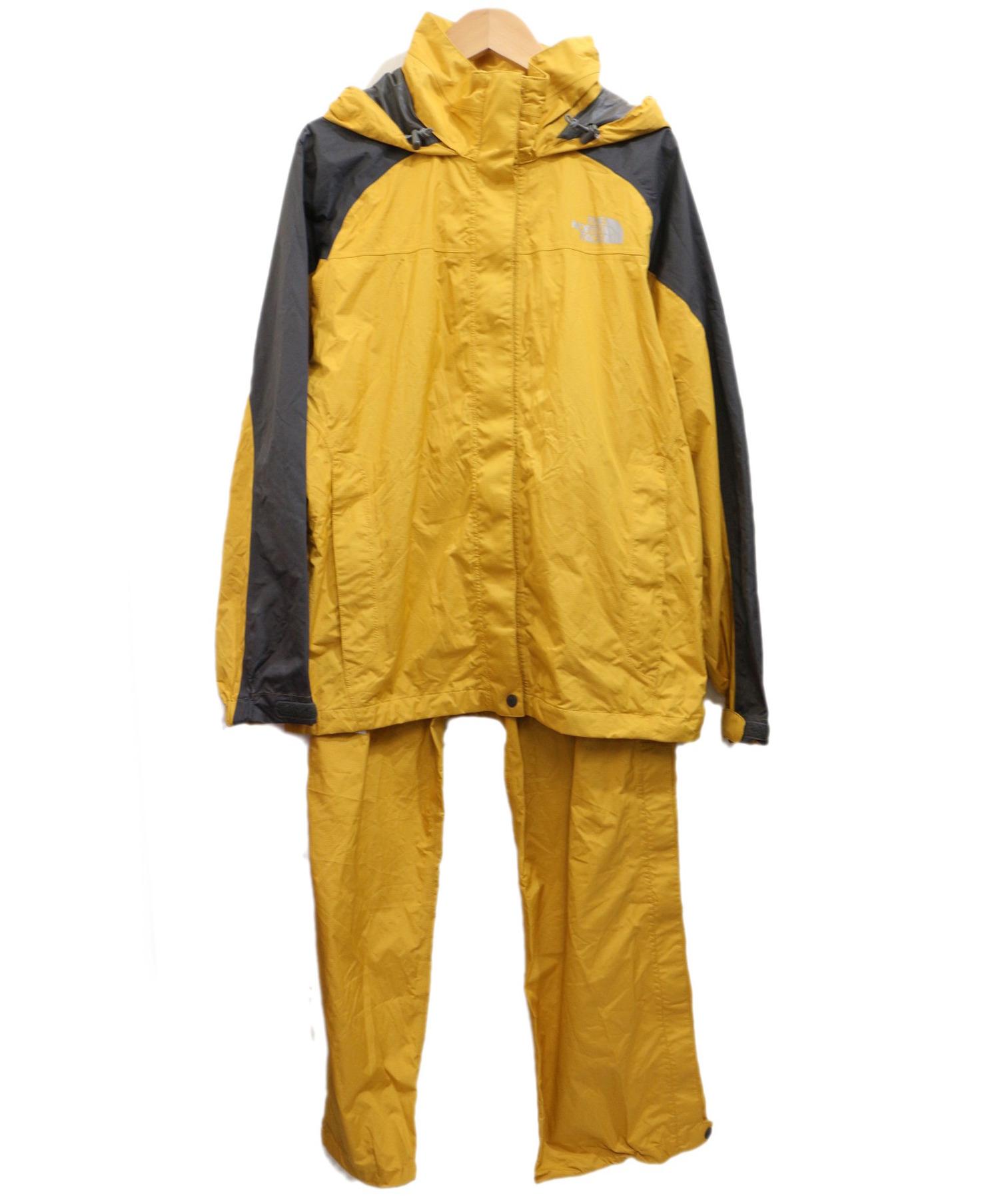 中古 古着通販 The North Face ザノースフェイス ハイベントレインテックス グレー イエロー サイズ M ブランド 古着通販 トレファク公式 Trefac Fashion