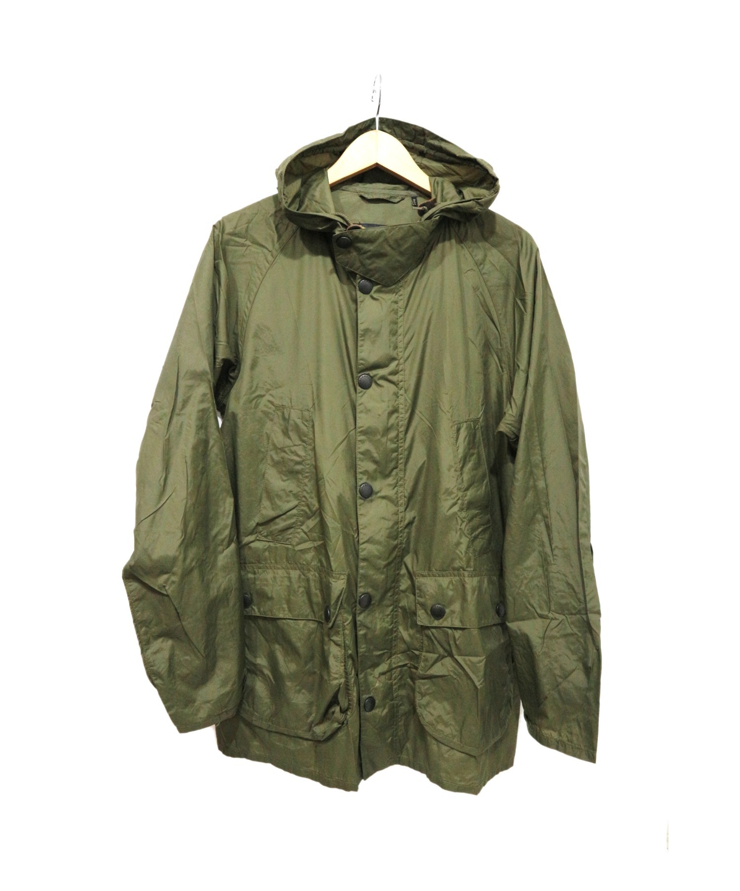 在庫一掃 Barbour パッカブル シングルブレステッドコート BREASTED 36