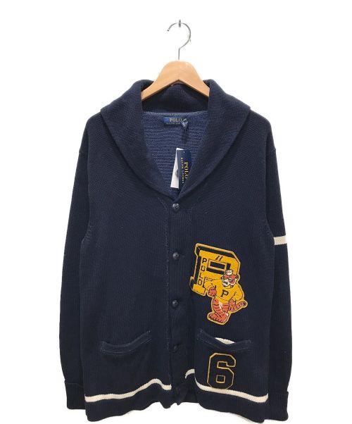 POLO RALPH LAUREN（ポロ・ラルフローレン）POLO RALPH LAUREN (ポロ・ラルフローレン) タイガー カーディガン ネイビー サイズ:Mの古着・服飾アイテム