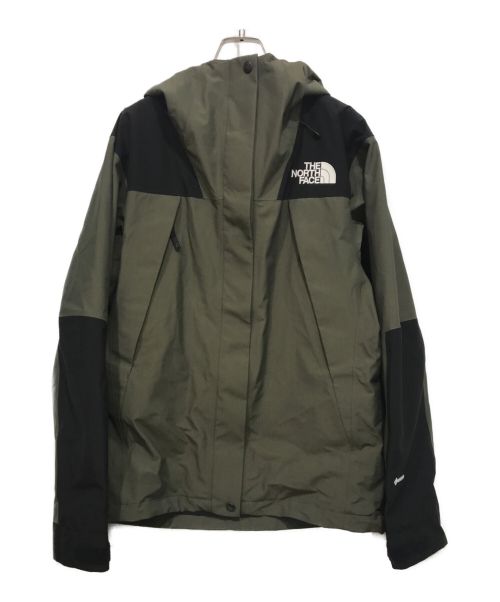 THE NORTH FACE（ザ ノース フェイス）THE NORTH FACE (ザ ノース フェイス) マウンテンジャケット カーキ×ブラック サイズ:XLの古着・服飾アイテム