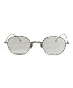 10 eyevanテン アイヴァン）の古着「ヘキサゴンメタルフレーム眼鏡」｜シルバー