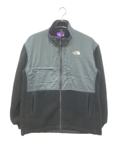 THE NORTHFACE PURPLELABEL（ザ・ノースフェイス パープルレーベル）THE NORTHFACE PURPLELABEL (ザ・ノースフェイス パープルレーベル) Field Denali Jacket ブラック×グレー サイズ:Lの古着・服飾アイテム