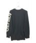 KENZO (ケンゾー) ジップアップカーディガン ブラック サイズ:M：9800円