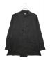 Yohji Yamamoto pour homme（ヨウジヤマモト プールオム）の古着「スタンドカラーシャツ」｜ブラック
