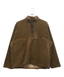 Graphpaper（グラフペーパー）の古着「Wool Boa High Neck Pullover」｜ブラウン