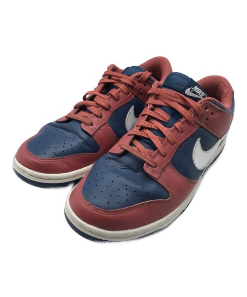 NIKE（ナイキ）NIKE (ナイキ) WMNS Dunk Low Canyon Rust ネイビー×レッド サイズ:US11の古着・服飾アイテム