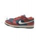 NIKE (ナイキ) WMNS Dunk Low Canyon Rust ネイビー×レッド サイズ:US11：6800円