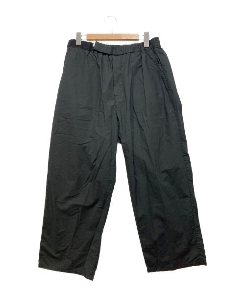 Graphpaper（グラフペーパー）Graphpaper (グラフペーパー) Typewriter Wide Cook Pants ブラック サイズ:Ｆの古着・服飾アイテム