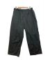 Graphpaper（グラフペーパー）の古着「Typewriter Wide Cook Pants」｜ブラック