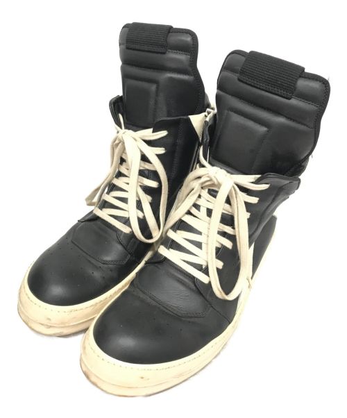 RICK OWENS（リックオウエンス）RICK OWENS (リック オウエンス) GEOBASKET ブラック サイズ:41の古着・服飾アイテム