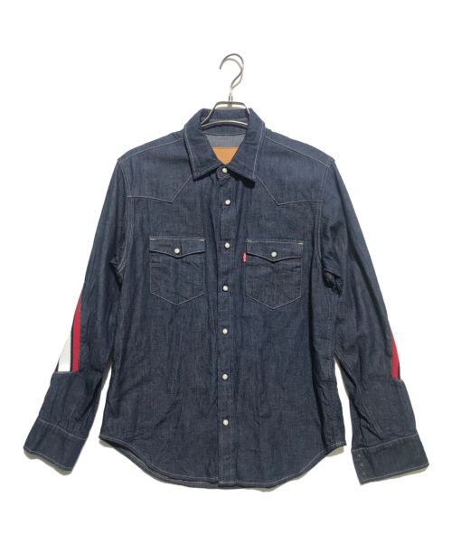 LEVI'S（リーバイス）LEVI'S (リーバイス) FACETASM (ファセッタズム) デニムウエスタンシャツ インディゴ サイズ:Mの古着・服飾アイテム