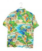 Sun Surf SPECIAL EDITIONサンサーフ・スペシャルエディション）の古着「アロハシャツ」｜ブルー×グリーン