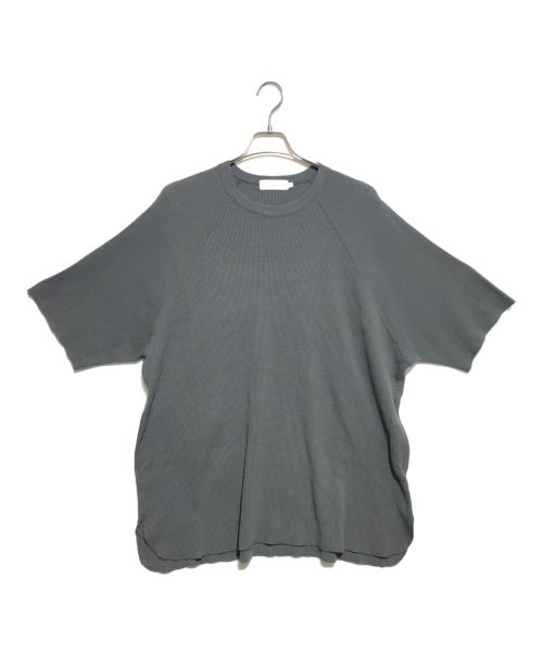 Graphpaper（グラフペーパー）Graphpaper (グラフペーパー) Waffle S/S Tee グレー サイズ:Fの古着・服飾アイテム