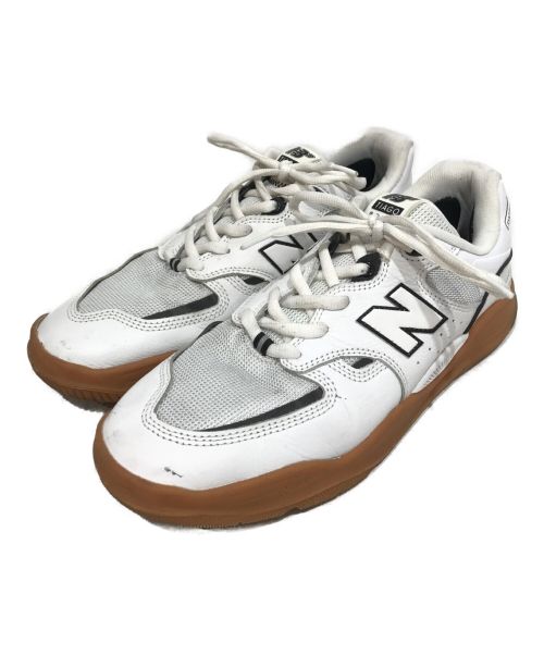 NEW BALANCE（ニューバランス）NEW BALANCE (ニューバランス) NUMERIC 1010 TIAGO ホワイト×ブラック サイズ:29の古着・服飾アイテム