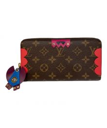 LOUIS VUITTON（ルイ ヴィトン）の古着「ジッピー ウォレット」｜ブラウン×ピンク