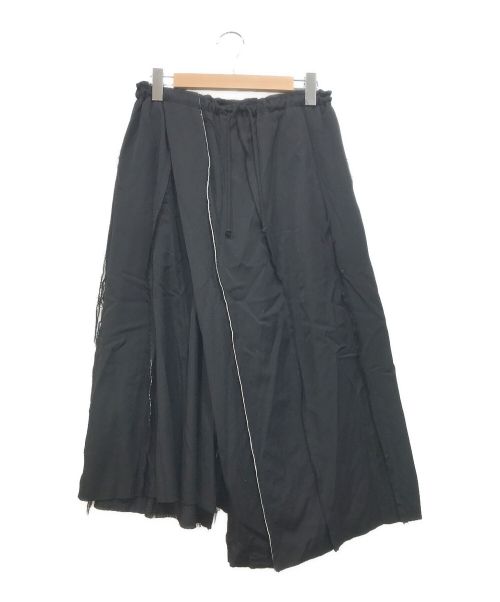 B Yohji Yamamoto（ビーヨウジヤマモト）B Yohji Yamamoto (ビーヨウジヤマモト) カットオフパンツ ブラック サイズ:1の古着・服飾アイテム