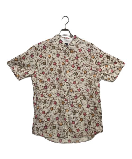 stussy（ステューシー）stussy (ステューシー) 花柄シャツ ベージュ サイズ:XLの古着・服飾アイテム