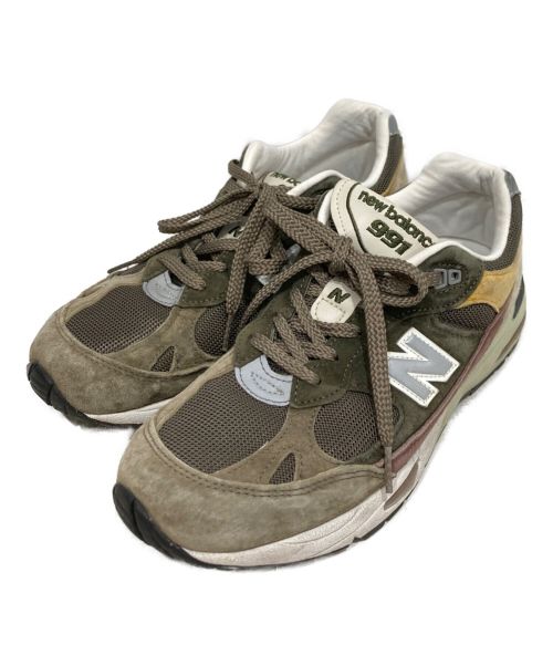 NEW BALANCE（ニューバランス）NEW BALANCE (ニューバランス) ローカットスニーカー カーキ サイズ:8の古着・服飾アイテム