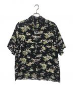 SOPH.ソフネット）の古着「HALF SLEEVE KUNG-FU SHIRT」｜ブラック