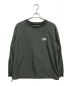 THE NORTH FACE（ザ ノース フェイス）の古着「L/S Logo Woven Tee」｜カーキ