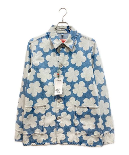 KENZO（ケンゾー）KENZO (ケンゾー) Printed Workwear Denim Jacket インディゴ サイズ:Sの古着・服飾アイテム