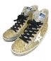 GOLDEN GOOSE（ゴールデングース）の古着「グリッターハイカットスニーカー」｜シルバー×ゴールド