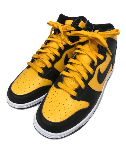 NIKE（ナイキ）NIKE (ナイキ) NIKE DUNK HIGH LETRO ブラック×イエロー サイズ:27の古着・服飾アイテム