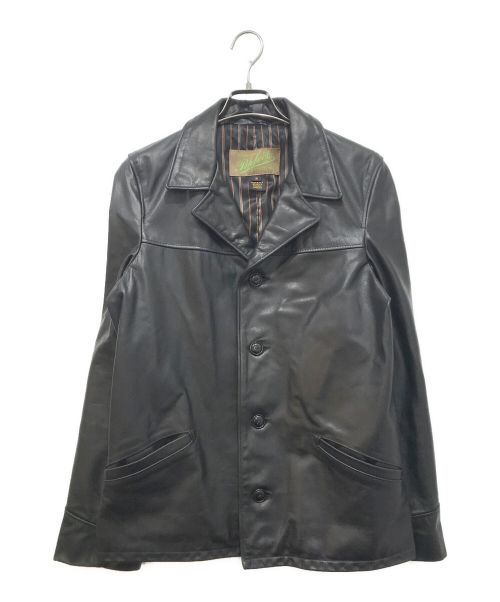 Schott（ショット）Schott (ショット) 544 COWHIDE SHORT CAR COAT ブラック サイズ:Sの古着・服飾アイテム