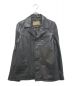 Schott（ショット）の古着「544 COWHIDE SHORT CAR COAT」｜ブラック