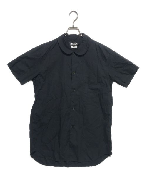 BLACK COMME des GARCONS（ブラック コムデギャルソン）BLACK COMME des GARCONS (ブラック コムデギャルソン) 半袖コットンシャツ ブラック サイズ:XLの古着・服飾アイテム